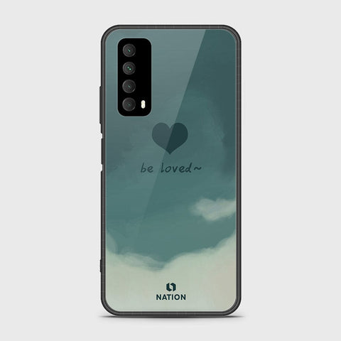 Huawei Y7a Cover- Onation Heart Series - HQ Ultra Shine Premium Infinity Glass Soft Silicon Borders Case