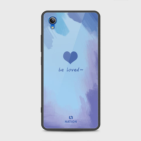 Vivo Y91C Cover - Onation Heart Series - HQ Ultra Shine Premium Infinity Glass Soft Silicon Borders Case