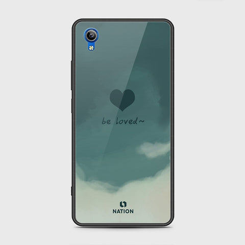 Vivo Y91C Cover - Onation Heart Series - HQ Ultra Shine Premium Infinity Glass Soft Silicon Borders Case