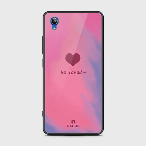 Vivo Y91C Cover - Onation Heart Series - HQ Ultra Shine Premium Infinity Glass Soft Silicon Borders Case