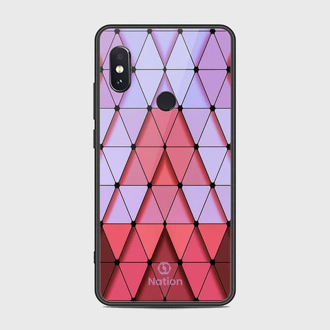 Xiaomi Redmi Note 5 Pro Cover - Onation Pyramid Series - HQ Ultra Shine Premium Infinity Glass Soft Silicon Borders Case