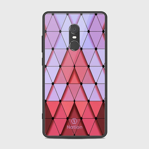 Xiaomi Redmi Note 4 / 4X Cover - Onation Pyramid Series - HQ Ultra Shine Premium Infinity Glass Soft Silicon Borders Case