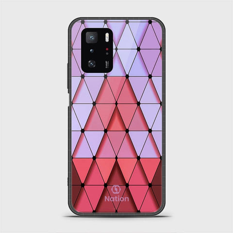 Xiaomi Poco X3 GT Cover - Onation Pyramid Series - HQ Ultra Shine Premium Infinity Glass Soft Silicon Borders Case