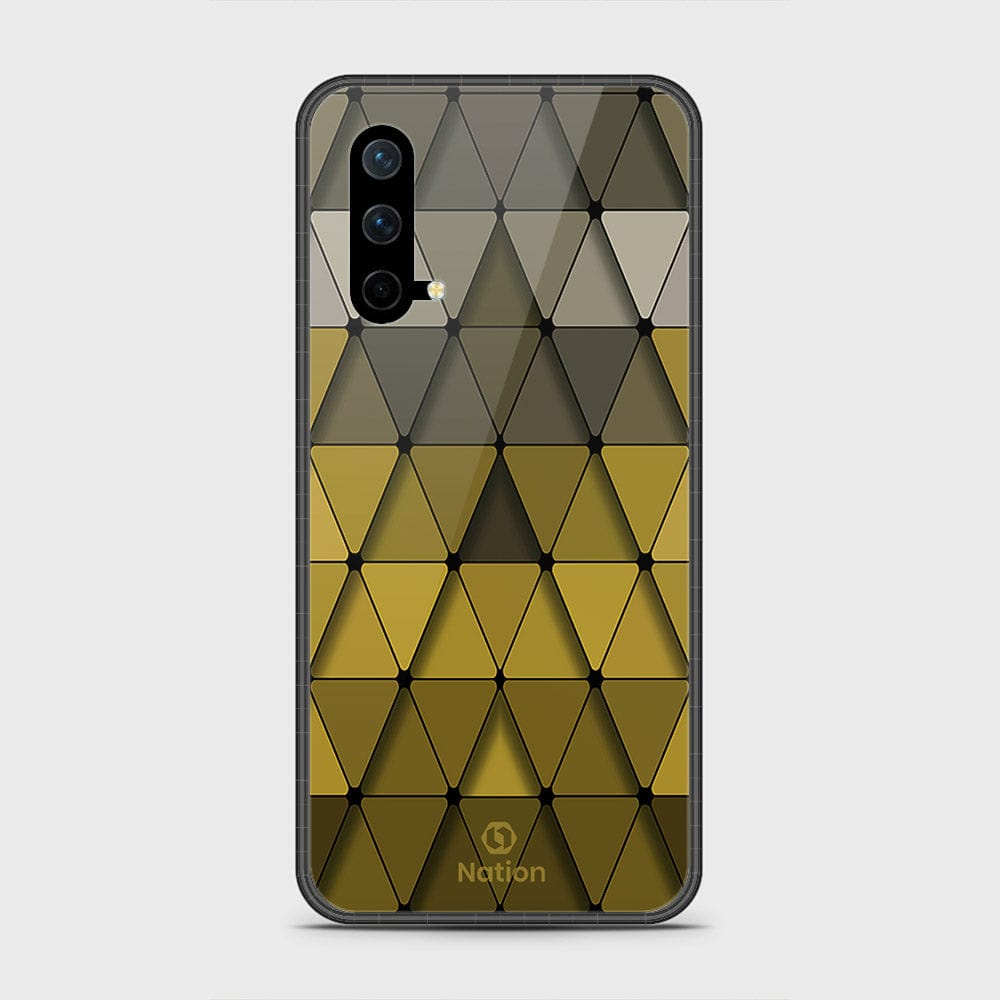 OnePlus Nord CE 5G Cover- Onation Pyramid Series - HQ Ultra Shine Premium Infinity Glass Soft Silicon Borders Case