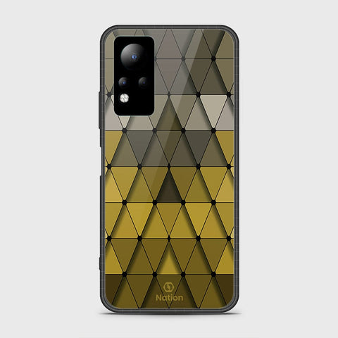 Infinix Note 11 Cover- Onation Pyramid Series - HQ Ultra Shine Premium Infinity Glass Soft Silicon Borders Case