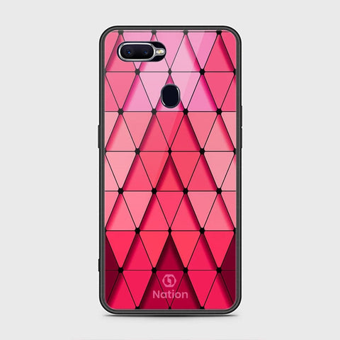 Oppo F9 / F9 Pro Cover - Onation Pyramid Series - HQ Ultra Shine Premium Infinity Glass Soft Silicon Borders Case