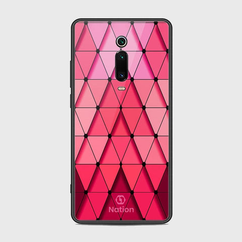 Xiaomi Redmi K20 Cover - Onation Pyramid Series - HQ Ultra Shine Premium Infinity Glass Soft Silicon Borders Case
