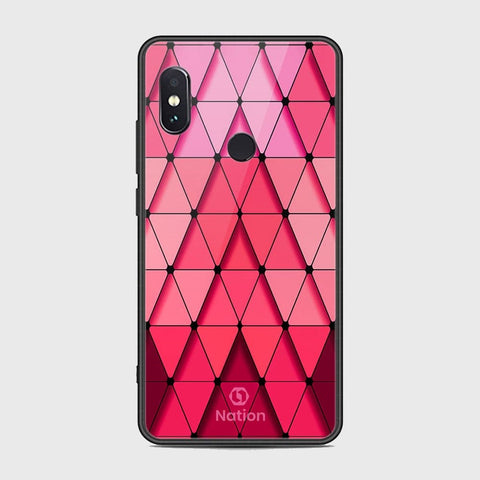 Xiaomi Redmi Note 5 Pro Cover - Onation Pyramid Series - HQ Ultra Shine Premium Infinity Glass Soft Silicon Borders Case