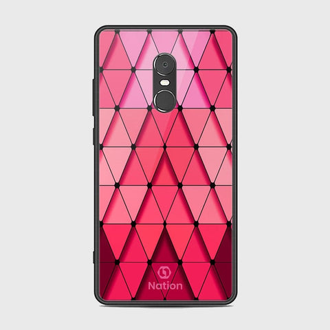 Xiaomi Redmi Note 4 / 4X Cover - Onation Pyramid Series - HQ Ultra Shine Premium Infinity Glass Soft Silicon Borders Case