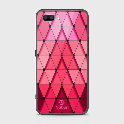 Realme C1 Cover - Onation Pyramid Series - HQ Ultra Shine Premium Infinity Glass Soft Silicon Borders Case