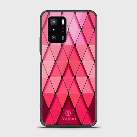 Xiaomi Poco X3 GT Cover - Onation Pyramid Series - HQ Ultra Shine Premium Infinity Glass Soft Silicon Borders Case