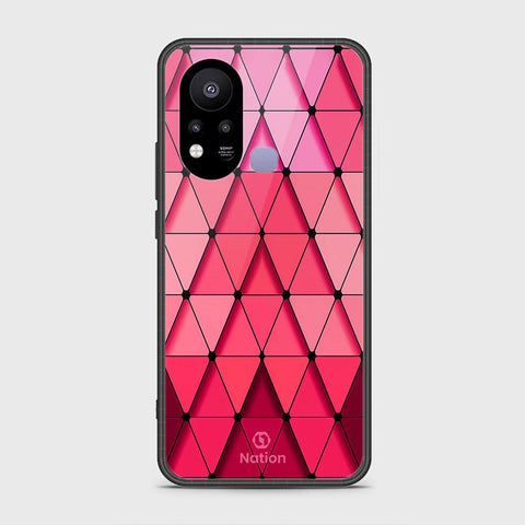 Infinix Hot 11s Cover- Onation Pyramid Series - HQ Ultra Shine Premium Infinity Glass Soft Silicon Borders Case