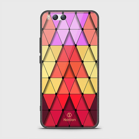 Xiaomi Mi 6 Cover - Onation Pyramid Series - HQ Ultra Shine Premium Infinity Glass Soft Silicon Borders Case