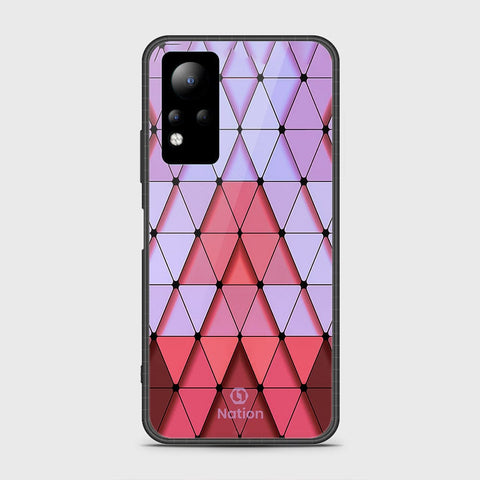 Infinix Note 11 Cover- Onation Pyramid Series - HQ Ultra Shine Premium Infinity Glass Soft Silicon Borders Case