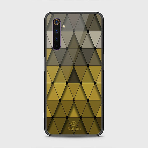 Realme 6 Pro Cover - ONation Pyramid Series - HQ Ultra Shine Premium Infinity Glass Soft Silicon Borders Case g31