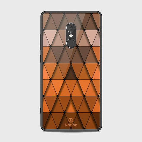 Xiaomi Redmi Note 4 / 4X Cover - Onation Pyramid Series - HQ Ultra Shine Premium Infinity Glass Soft Silicon Borders Case