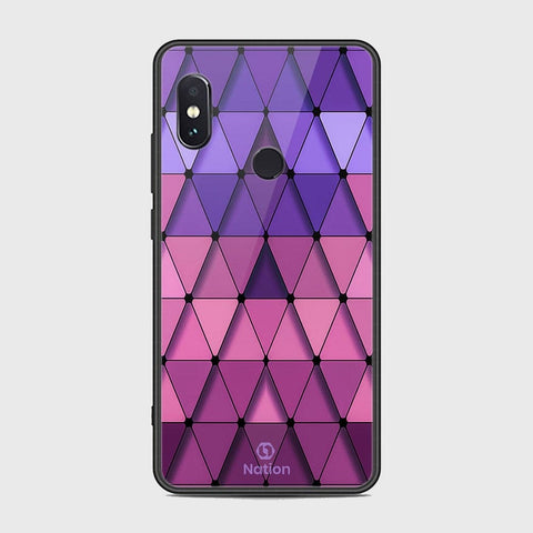 Xiaomi Redmi Note 5 Pro Cover - Onation Pyramid Series - HQ Ultra Shine Premium Infinity Glass Soft Silicon Borders Case