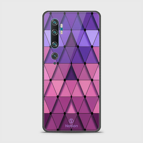 Xiaomi Mi Note 10 Pro Cover - Onation Pyramid Series - HQ Ultra Shine Premium Infinity Glass Soft Silicon Borders Case