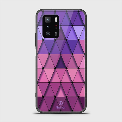 Xiaomi Poco X3 GT Cover - Onation Pyramid Series - HQ Ultra Shine Premium Infinity Glass Soft Silicon Borders Case