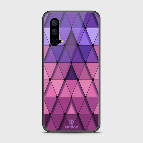 OnePlus Nord CE 5G Cover- Onation Pyramid Series - HQ Ultra Shine Premium Infinity Glass Soft Silicon Borders Case