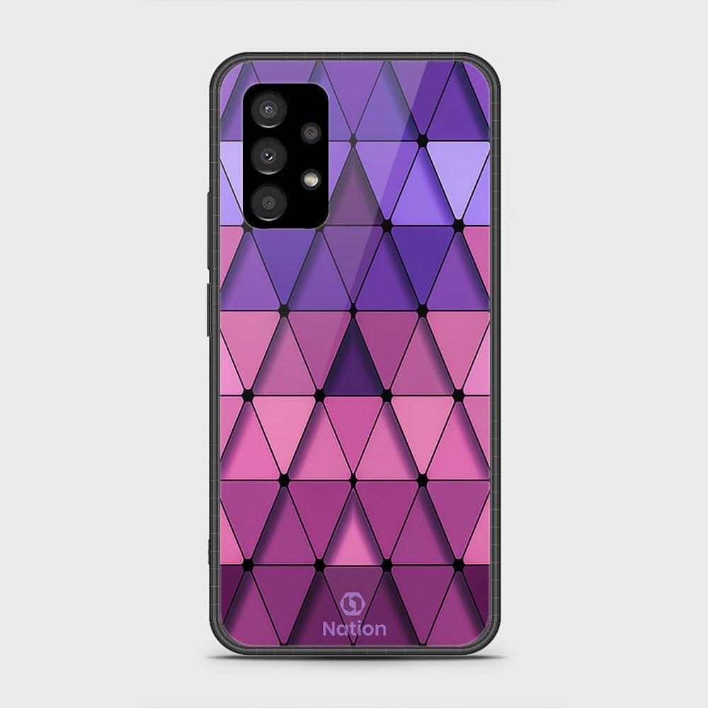 Samsung Galaxy A53 5G Cover- Onation Pyramid Series - HQ Ultra Shine Premium Infinity Glass Soft Silicon Borders Case (Fast Delivery)