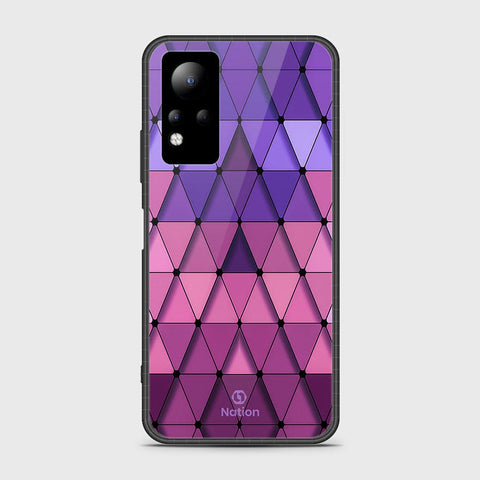 Infinix Note 11 Cover- Onation Pyramid Series - HQ Ultra Shine Premium Infinity Glass Soft Silicon Borders Case