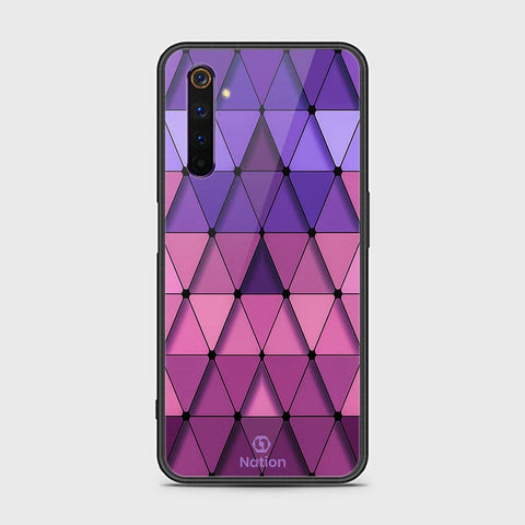 Realme 6 Pro Cover - ONation Pyramid Series - HQ Ultra Shine Premium Infinity Glass Soft Silicon Borders Case g31