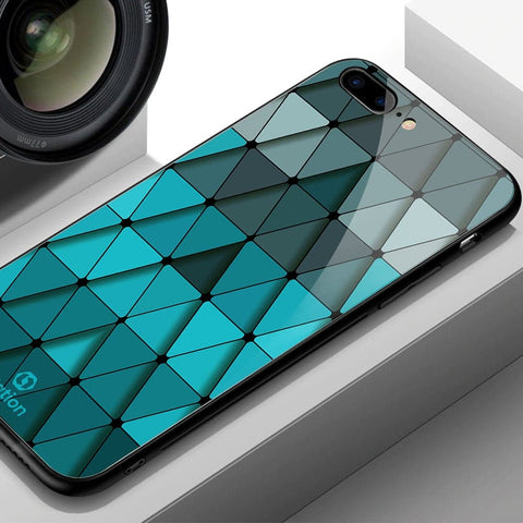 Oppo Reno 4 Lite Cover - ONation Pyramid Series - HQ Ultra Shine Premium Infinity Glass Soft Silicon Borders Case