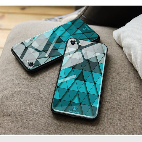 iPhone 5s Cover - Onation Pyramid Series - HQ Ultra Shine Premium Infinity Glass Soft Silicon Borders Case