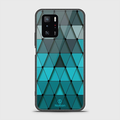 Xiaomi Poco X3 GT Cover - Onation Pyramid Series - HQ Ultra Shine Premium Infinity Glass Soft Silicon Borders Case