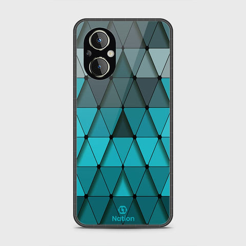 Oppo F21 Pro 5G Cover- Onation Pyramid Series - HQ Ultra Shine Premium Infinity Glass Soft Silicon Borders Case
