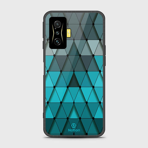 Xiaomi Poco F4 GT Cover- Onation Pyramid Series - HQ Ultra Shine Premium Infinity Glass Soft Silicon Borders Case