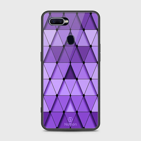 Oppo F9 / F9 Pro Cover - Onation Pyramid Series - HQ Ultra Shine Premium Infinity Glass Soft Silicon Borders Case