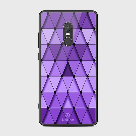 Xiaomi Redmi Note 4 / 4X Cover - Onation Pyramid Series - HQ Ultra Shine Premium Infinity Glass Soft Silicon Borders Case