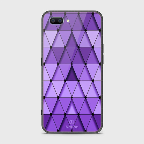 Realme C1 Cover - Onation Pyramid Series - HQ Ultra Shine Premium Infinity Glass Soft Silicon Borders Case