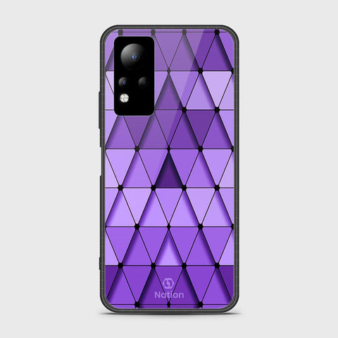 Infinix Note 11 Cover- Onation Pyramid Series - HQ Ultra Shine Premium Infinity Glass Soft Silicon Borders Case