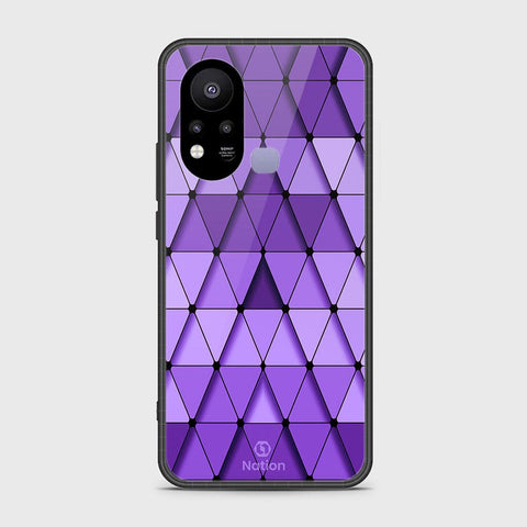Infinix Hot 11s Cover- Onation Pyramid Series - HQ Ultra Shine Premium Infinity Glass Soft Silicon Borders Case