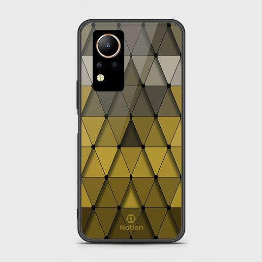 Infinix Note 12 Cover- Onation Pyramid Series - HQ Ultra Shine Premium Infinity Glass Soft Silicon Borders Case