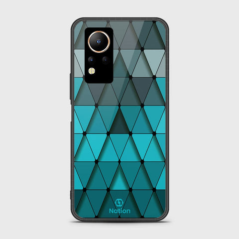 Infinix Note 12 Cover- Onation Pyramid Series - HQ Ultra Shine Premium Infinity Glass Soft Silicon Borders Case