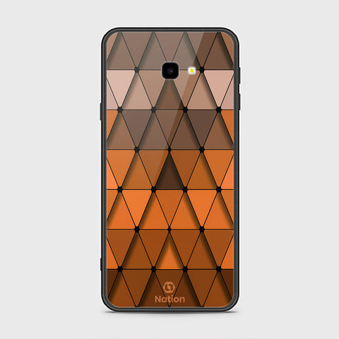 Samsung Galaxy J4 Plus Cover- Onation Pyramid Series - HQ Ultra Shine Premium Infinity Glass Soft Silicon Borders Case