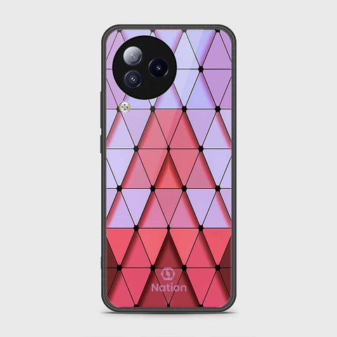 Xiaomi Civi 3 Cover- Onation Pyramid Series - HQ Ultra Shine Premium Infinity Glass Soft Silicon Borders Case