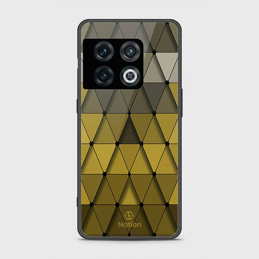 OnePlus 10 Pro Cover- Onation Pyramid Series - HQ Ultra Shine Premium Infinity Glass Soft Silicon Borders Case