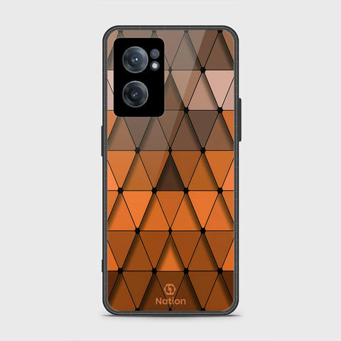 OnePlus Nord CE 2 5G Cover- Onation Pyramid Series - HQ Ultra Shine Premium Infinity Glass Soft Silicon Borders Case