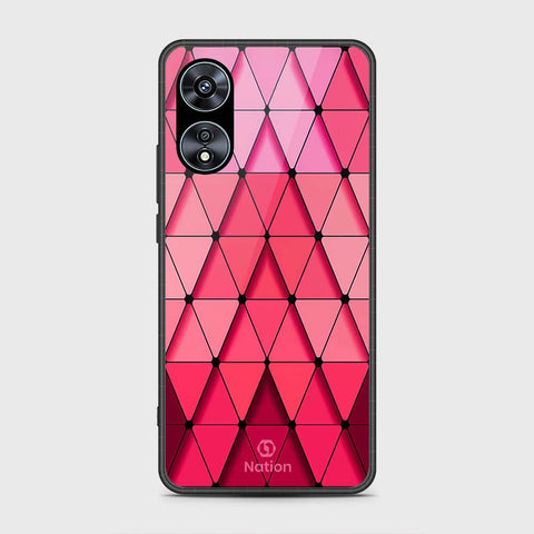 Oppo A97 5G Cover- Onation Pyramid Series - HQ Ultra Shine Premium Infinity Glass Soft Silicon Borders Case