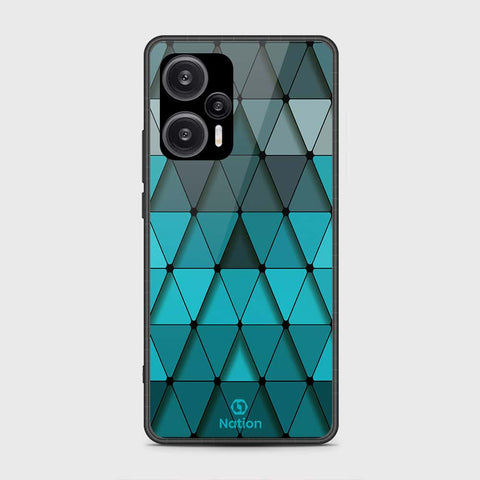 Xiaomi Redmi Note 12 Turbo  Cover- Onation Pyramid Series - HQ Ultra Shine Premium Infinity Glass Soft Silicon Borders Case