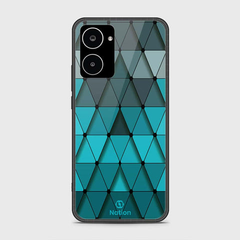 Realme 10 4G Cover- Onation Pyramid Series - HQ Ultra Shine Premium Infinity Glass Soft Silicon Borders Case