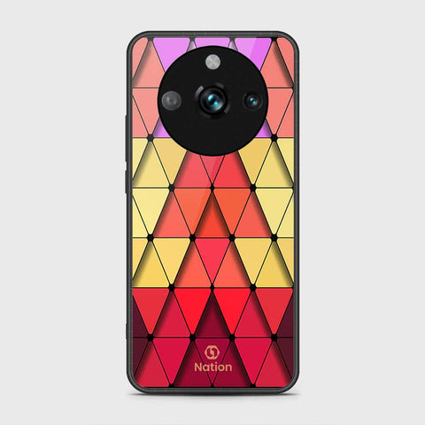 Realme 11 Pro Cover- Onation Pyramid Series - HQ Ultra Shine Premium Infinity Glass Soft Silicon Borders Case