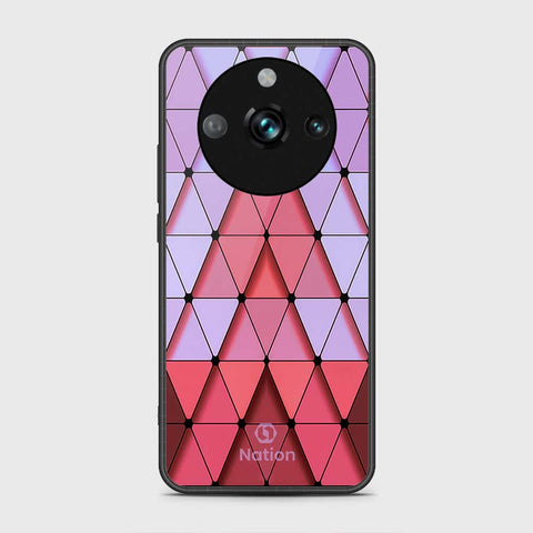 Realme 11 Pro Cover- Onation Pyramid Series - HQ Ultra Shine Premium Infinity Glass Soft Silicon Borders Case