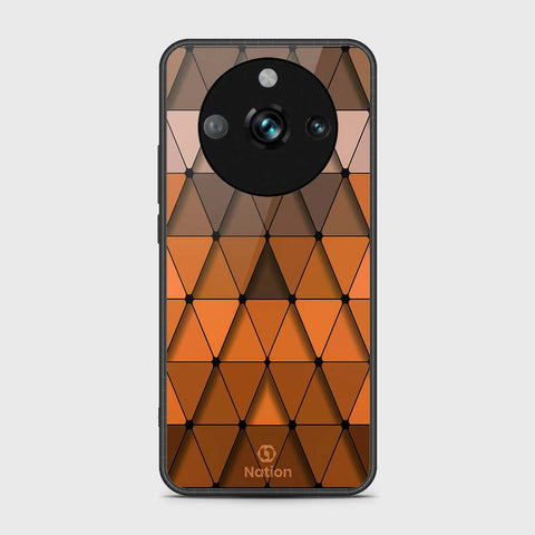 Realme 11 Pro Cover- Onation Pyramid Series - HQ Ultra Shine Premium Infinity Glass Soft Silicon Borders Case