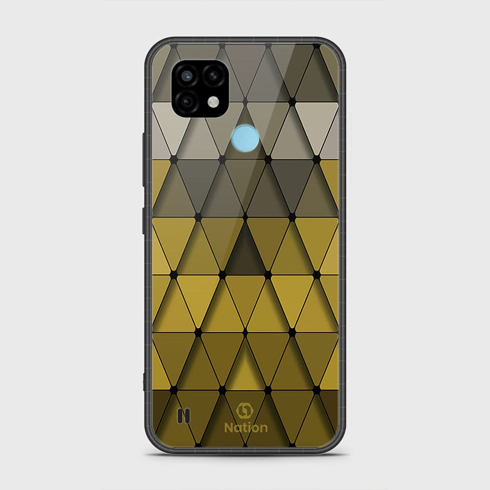 Realme C21 Cover- Onation Pyramid Series - HQ Premium Shine Durable Shatterproof Case